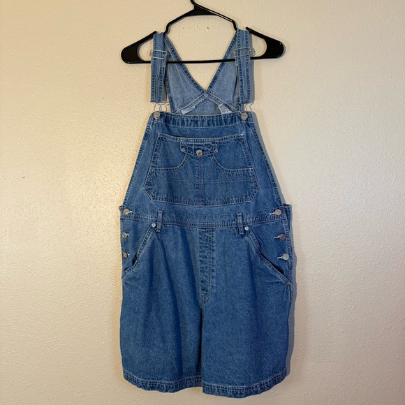 Vintage Y2K Xhilaration plus size Light Blue Denim Overalls 18W - Picture 1 of 5